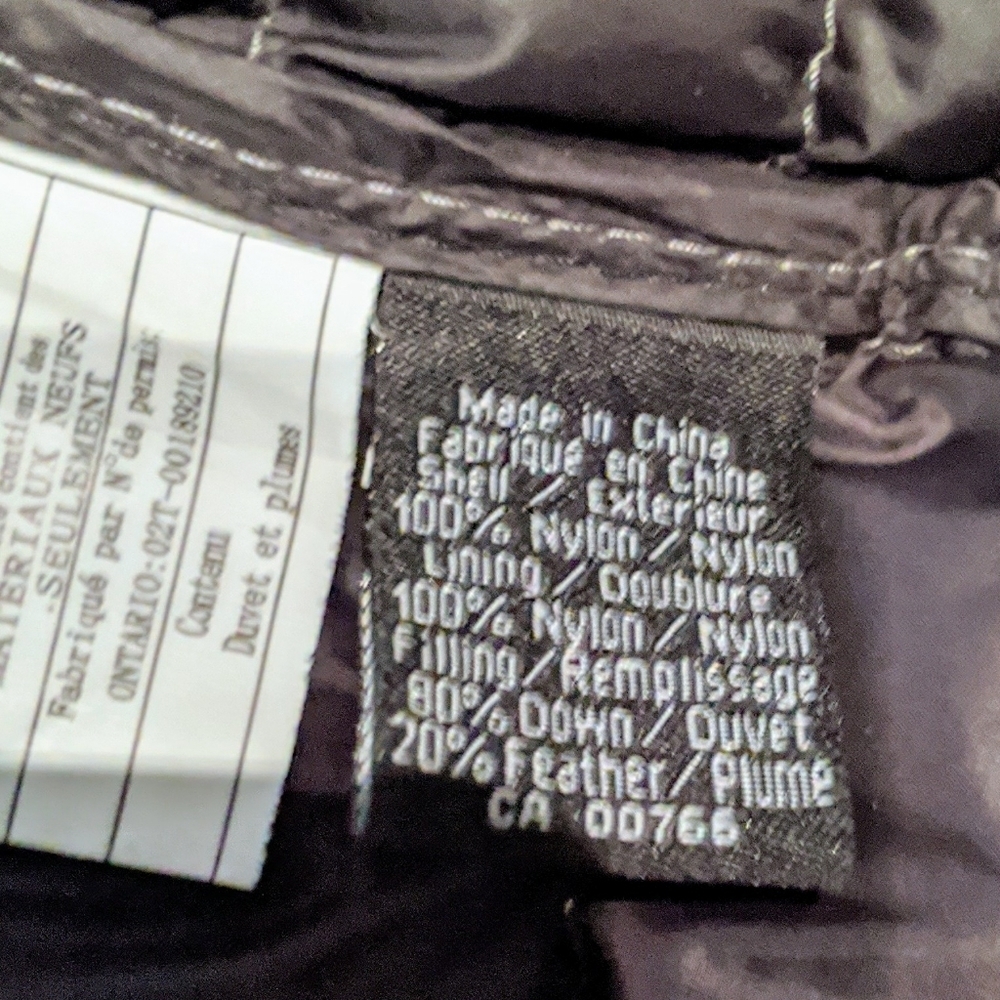 Men's Grey Puffer Jacket - Picture 3 of 6